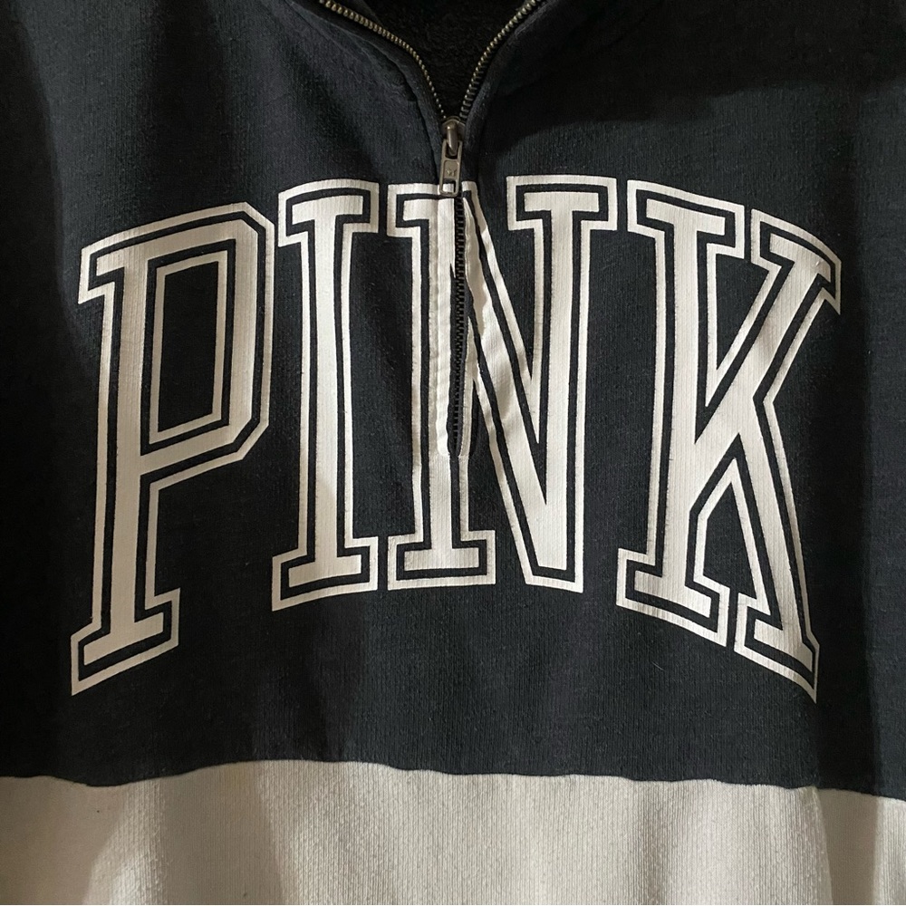Quarter Zip Sweatshirt from Pink